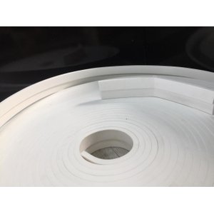 Roda Teto, Moldura De Teto, Sanca Teto De Eva Adesivo E Flexível *e18 5cmx 1cm 20 Metros* Branco