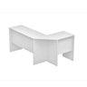 Conjunto Home Office 2 Peças Mesa em L e Balcão 3 Portas BRV Móveis - 6