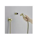 Ver imagem 3 de Ducha Higiênica Cor Dourada 1/4 Volta Luxo Gatilho Aço Inox 304 - Brinovar