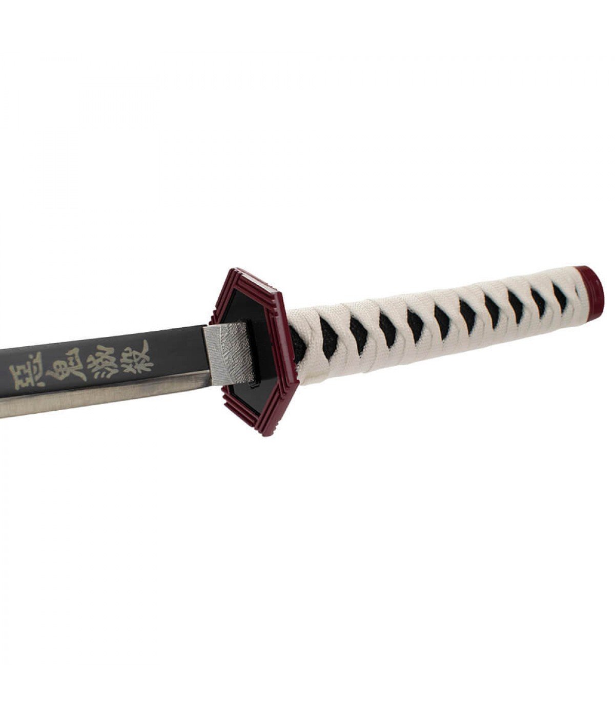 Espada Decorativa Japonesa Katana Preta Samurai Modelo B 75cm - 3