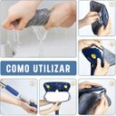 Ver imagem 7 de Esfregão Triangular Rodo Mop Giratorio Inox Vassoura Magica