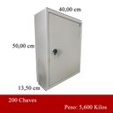 Ver mais imagens de Porta Chaves - Claviculário - 200 Chaves - E (Sem Chaveiro)