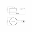 Ver imagem 6 de Panela Cocotte Professional em Aço Inox com Fundo Triplo e Tampa Plana 14 Cm 1,1 L