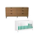Ver imagem 1 de Berço Multifuncional 3x1+ Cômoda Ditália Bbi-51 Dm-240 Cor:riviera