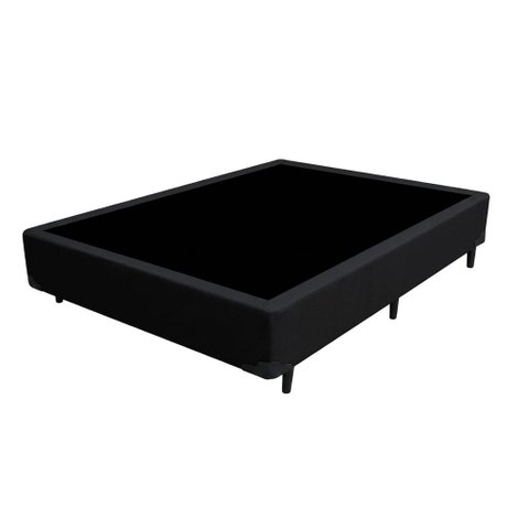 Base Casal Preto com Colchão Airtech Springpocket da Ortobom