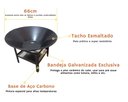 Ver imagem 6 de Lareira para Jardim a Lenha Externa Aquecedor - 66 Cm