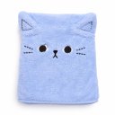 Ver imagem 1 de Toalha de Banho Bebe Fofa 74,5 Cm X 34,5 Cm:azul