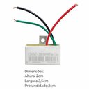 Ver imagem 2 de Kit 5 Capacitor 3 Fios 0,7 0,9 Uf X 250/400 V Chapa Trio