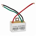 Ver imagem 3 de Kit 5 Capacitor 3 Fios 0,7 0,9 Uf X 250/400 V Chapa Trio