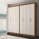 Ver imagem 1 de Guarda-Roupa Infantil Dois Irmãos Salvador 8 Portas 16 Prateleiras - Panorama Móveis