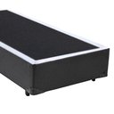 Ver imagem 4 de Cama Box Solteiro Sintético Cinza Emth 88x188x40
