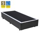 Ver imagem 2 de Cama Box Solteiro Sintético Cinza Emth 88x188x40