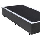 Ver imagem 3 de Cama Box Solteiro Sintético Cinza Emth 88x188x40