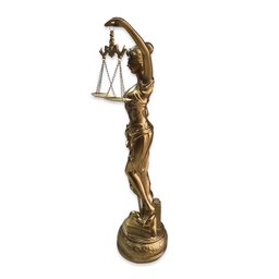 Estátua Dama da Justiça Têmis Deusa 55cm Símbolo do Direito - 5