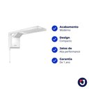 Ver imagem 4 de Chuveiro Acqua Duo Ultra Eletrônico 7800w 220v Branco Lorenzetti