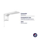 Ver imagem 3 de Chuveiro Acqua Duo Ultra Eletrônico 7800w 220v Branco Lorenzetti
