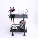 Ver imagem 4 de Carrinho Adega Estilo Industrial Gourmet Barzinho de Bebidas Preto