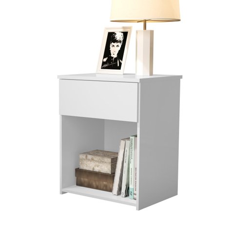 Mesa de Cabeceira Jasmin:branco