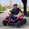 Mini Kart Elétrico Infantil com 4 Motores 24v até 50kg Bateria Recarregável Controle Remoto para Pai - 10