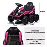 Mini Kart Elétrico Infantil com 4 Motores 24v até 50kg Bateria Recarregável Controle Remoto para Pai - 2