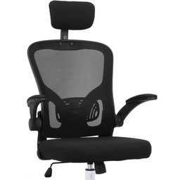 Cadeira de Escritório Moob Barcelona Giratória Ergonômica Com Sistema Relax Preta - 3