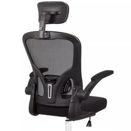 Cadeira de Escritório Moob Barcelona Giratória Ergonômica Com Sistema Relax Preta - 4