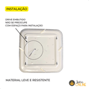 Ver imagem 3 de Luminária Plafon 28x28 Led Integrado 18w 3 Temperaturas