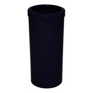 Kit com 2 Lixeira Plástica 22 Litros com Aro Cor:cinza