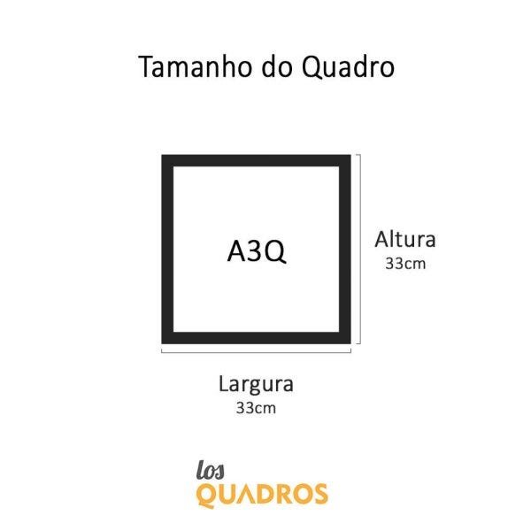 Conjunto 3 Quadros Decorativos Fé Amor e Família Coração Los Quadros - 3