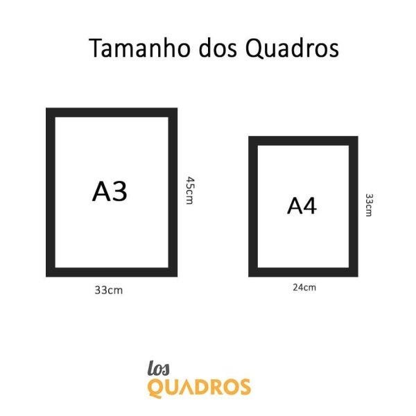 Conjunto 3 Quadros Decorativos Eu Me Lembro Los Quadros - 3