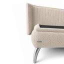 Ver imagem 7 de Cama Casal King e Cabeceira Curva Fernanda Bouclê Moscow Design Moderno