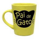 Ver imagem 1 de Caneca Pai de Gato Amarelo 270ml