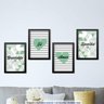 Conjunto 4 Quadros Decorativos Gratidão Fé Amor e Família Los Quadros - 2