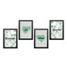Conjunto 4 Quadros Decorativos Gratidão Fé Amor e Família Los Quadros - 1