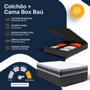 Ver imagem 7 de Cama Box Baú com Colchão de Espuma D45 Double Face Territory Hellen Queen 158cm