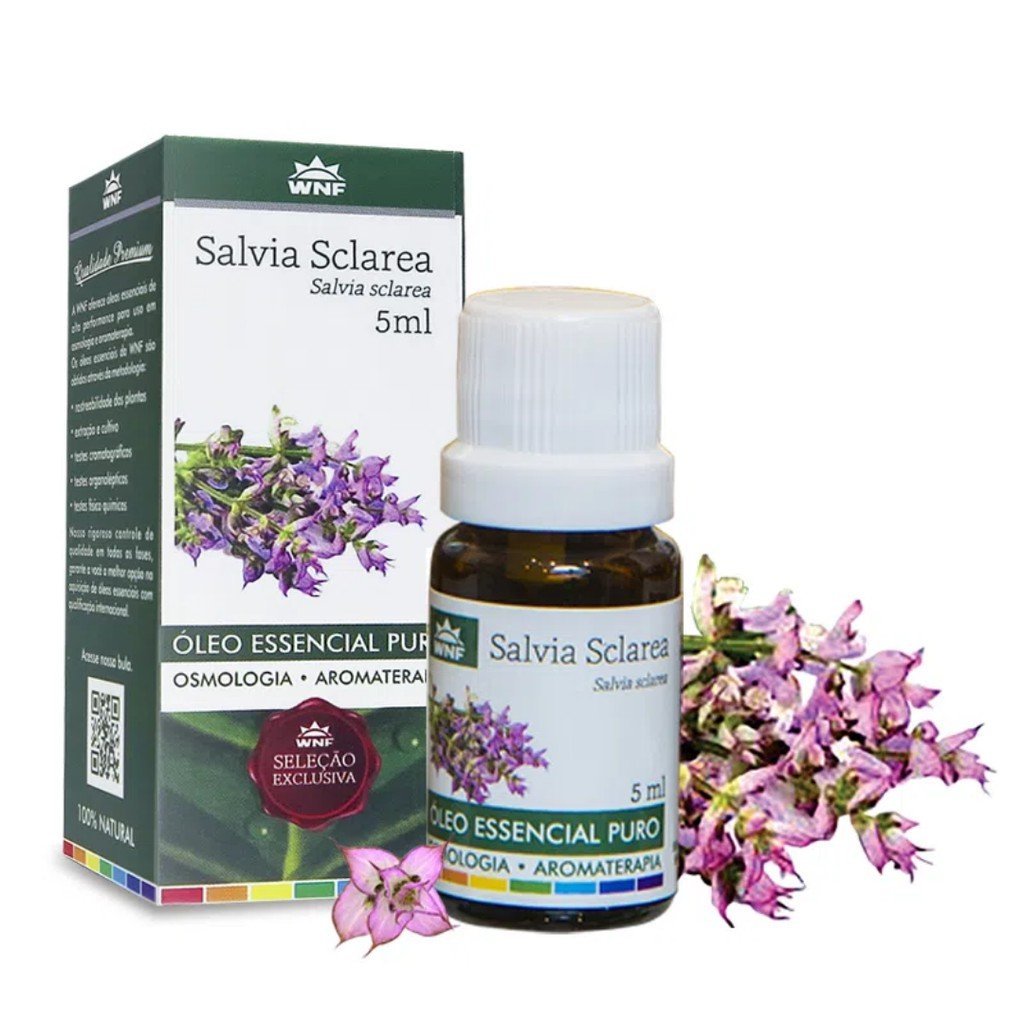 Óleo Essencial de Salvia Sclarea – 5 mL WNF