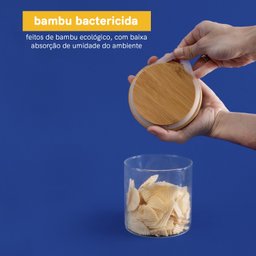 KIT POTES DE MANTIMENTO EMPILHÁVEL RED 500ML - 4PÇS - 4