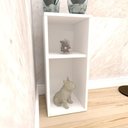Ver imagem 1 de Mesa de Canto Branca Branco Mesinha Auxiliar de Sofa Sala Mesa Lateral Cama