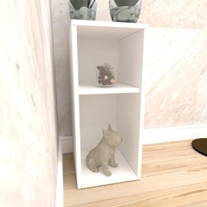 Mesa de Canto Branca Branco Mesinha Auxiliar de Sofa Sala Mesa Lateral Cama