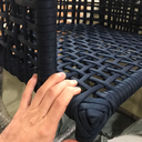 Ver imagem 4 de Poltrona Cadeira Corda Náutica de Alumínio para Área Externa Jardim Varanda Piscina Gourmet Luxo Ori