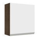 Ver imagem 1 de Armário de Cozinha Aéreo 60 cm 1 Porta Rustic/Branco Glamy Madesa