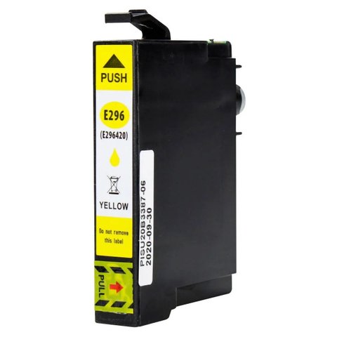 Cartucho de Tinta Yellow Compatível para Epson E296 Xp231 Xp431 Xp241 Xp441 Xp-231 Xp-431 Xp-441 13m