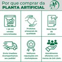 Ver imagem 7 de Arvore Artificial Coqueiro Palmeira Grande sem Vaso Decorativo