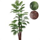 Ver imagem 1 de Arvore Artificial Coqueiro Palmeira Grande sem Vaso Decorativo