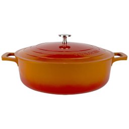 Panela Antiaderente Ceramica Inducao Caçarola Aluminio Baixa - 10