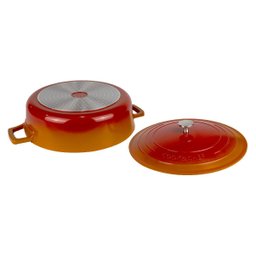 Panela Antiaderente Ceramica Inducao Caçarola Aluminio Baixa - 4