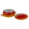 Panela Antiaderente Ceramica Inducao Caçarola Aluminio Baixa - 4