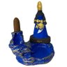 Incensário Cascata Orixás em Resina 12 Cm - Escolha a Cor:oxum Azul - 1