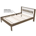 Ver imagem 6 de Cama Casalcm8007 e 2 Mesas de Cabeceira Az1016 Qt6 Nogal Branco Tecno Mobili
