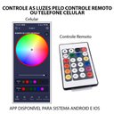 Ver imagem 5 de Fita Led Aplicativo App Controle 5 Metros Celular Smartphone Cores Rgb Ajustavel Ip68 Decoraçao